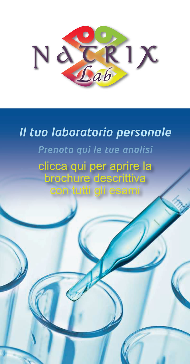 copertina brochure natrix esami