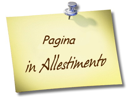 pagina in allestimento